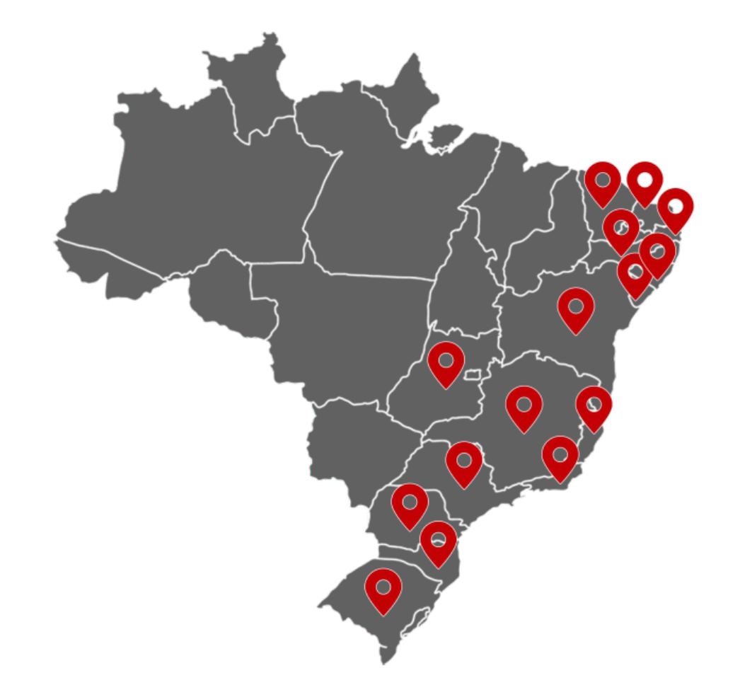 mapa atualizado tek system