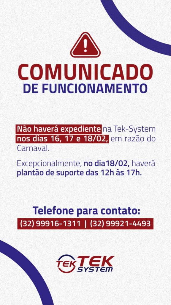 COMUNICADO DE RECESSO – CARNAVAL 1 Carnaval.11